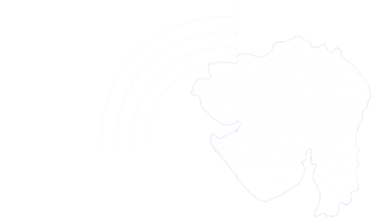 Gujarat Healthcare Map Contour
